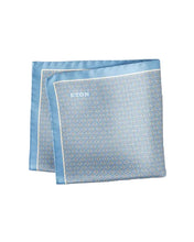 Load image into Gallery viewer, Eton Geometric Silk Pocket Square
