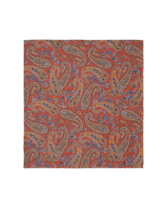 Eton Two-Face Wool Pocket Square