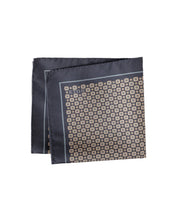 Load image into Gallery viewer, Eton Geometric Silk Pocket Square
