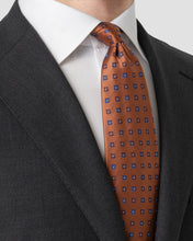 Load image into Gallery viewer, Eton Micro Floral Woven Silk Tie
