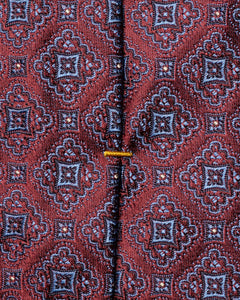 Eton Medallion Woven Silk Tie