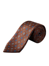 Load image into Gallery viewer, Eton Geometric Woven Silk Tie
