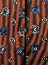 Load image into Gallery viewer, Eton Geometric Woven Silk Tie
