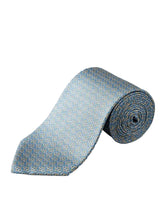 Load image into Gallery viewer, Eton Geometric Print Silk Tie
