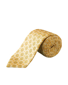 Eton Medallion Woven Silk Tie