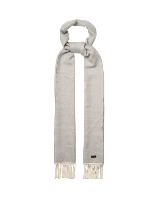 Eton Herringbone Merino Wool Scarf