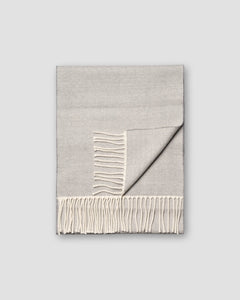 Eton Herringbone Merino Wool Scarf