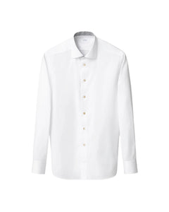 Eton Medallion Effect Signature Twill Shirt