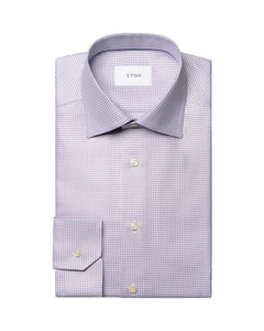 Eton Houndstooth King Twill Shirt