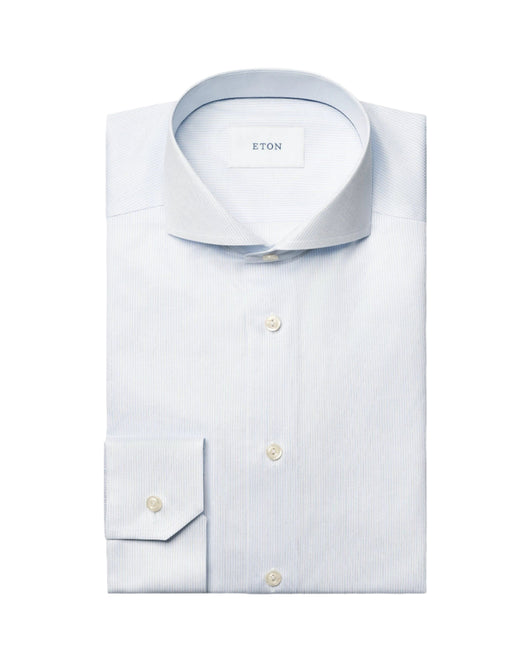 Eton Fine Stripe Signature Twill Shirt