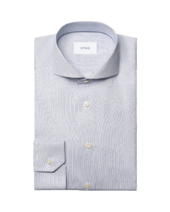 Eton Fine Stripe Signature Twill Shirt