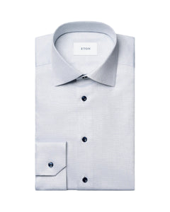 Eton Semi Solid Twill Shirt