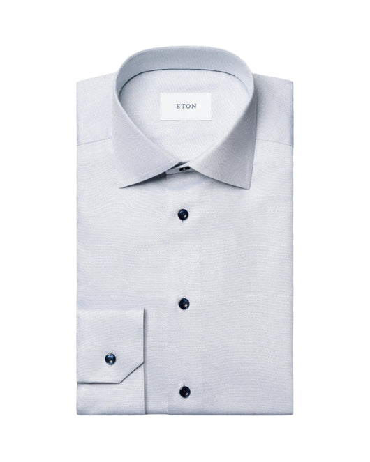 Eton Semi Solid Twill Shirt