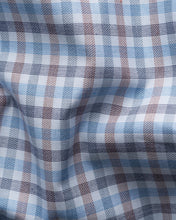 Load image into Gallery viewer, Eton Three Color Check Twill Shirt
