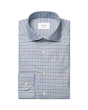 Load image into Gallery viewer, Eton Three Color Check Twill Shirt
