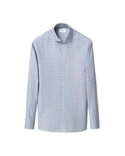 Load image into Gallery viewer, Eton Three Color Check Twill Shirt
