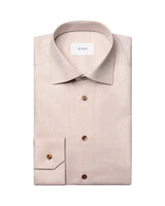 Eton Semi Solid Cotton TENCEL Lyocell Shirt