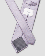 Load image into Gallery viewer, Eton Micro Geometric Woven Silk Tie
