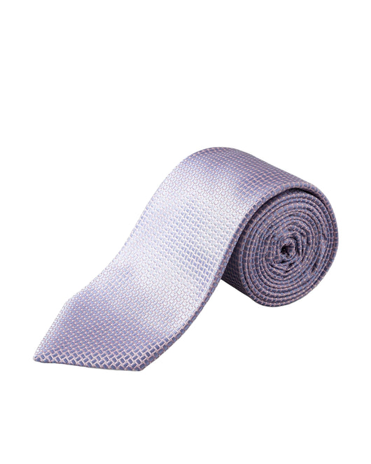 Eton Micro Geometric Woven Silk Tie