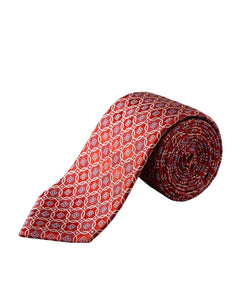 Eton Medallion Woven Silk Tie
