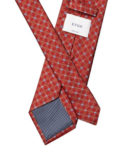Eton Floral Woven Silk Tie
