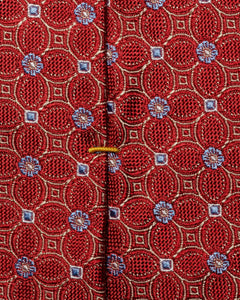 Eton Floral Woven Silk Tie