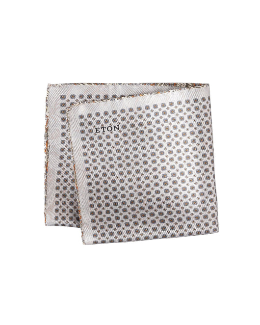 Eton Double Print Pocket Square