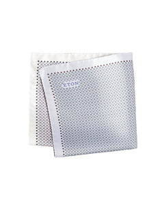 Eton Four Side Micro Twill Silk Pocket Square