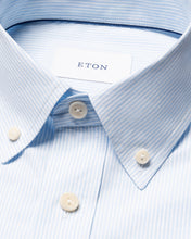 Load image into Gallery viewer, Eton Striped Chambray Shirt
