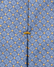 Load image into Gallery viewer, Eton Micro Geometric Woven Silk Tie
