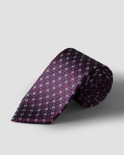 Load image into Gallery viewer, Eton Floral Medallion Woven Silk Tie
