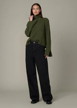 Load image into Gallery viewer, Joe`s Jeans The Ella Cable Knit Funnel Neck Sweater
