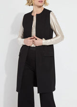 Load image into Gallery viewer, Lysse Denver Ponte Sleeveless Coat
