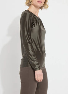 Lysse Larissa Satin Jersey Top