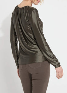 Lysse Larissa Satin Jersey Top