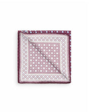 Load image into Gallery viewer, Eton Medallion Floral Silk Twill Pocket Square
