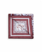 Load image into Gallery viewer, Eton Paisley Silk Twill Pocket Square
