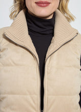 Load image into Gallery viewer, Lysse Petra Reversible Puffer Sweater Vest
