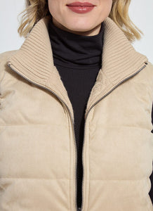 Lysse Petra Reversible Puffer Sweater Vest