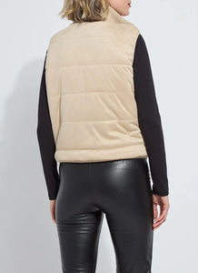 Lysse Petra Reversible Puffer Sweater Vest