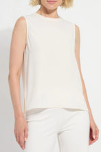 Load image into Gallery viewer, Lysse Kavita Crew Neck Contrast Stitching Shell
