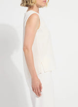 Load image into Gallery viewer, Lysse Kavita Crew Neck Contrast Stitching Shell
