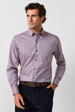 Load image into Gallery viewer, David Donahue Check Sport Shirt
