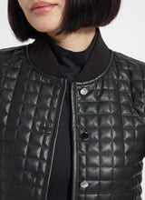 Load image into Gallery viewer, Lysse Agnes Quilted Vegan Leather Jacket
