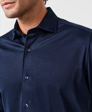 Load image into Gallery viewer, David Donahue Cotton Knit Solid Sport Shirt
