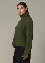 Load image into Gallery viewer, Joe`s Jeans The Ella Cable Knit Funnel Neck Sweater
