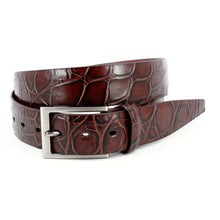 Load image into Gallery viewer, Torino Tortoise Embossed Belt
