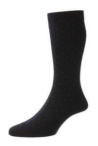 Pantherella Gadsbury Dot Sock