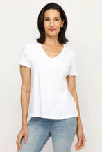 Load image into Gallery viewer, Elliott Lauren Garment Dye Short Sleeve V Neck Tee
