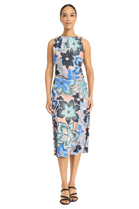 Maggy London Printed Charmuse Dress